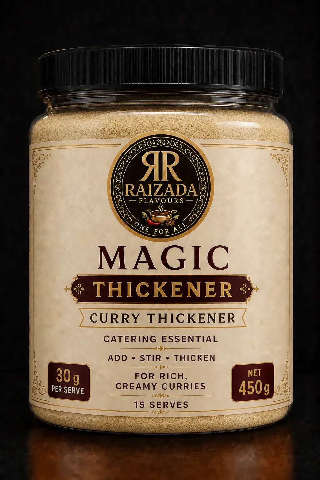 RAIZADA Magic Thickener jar