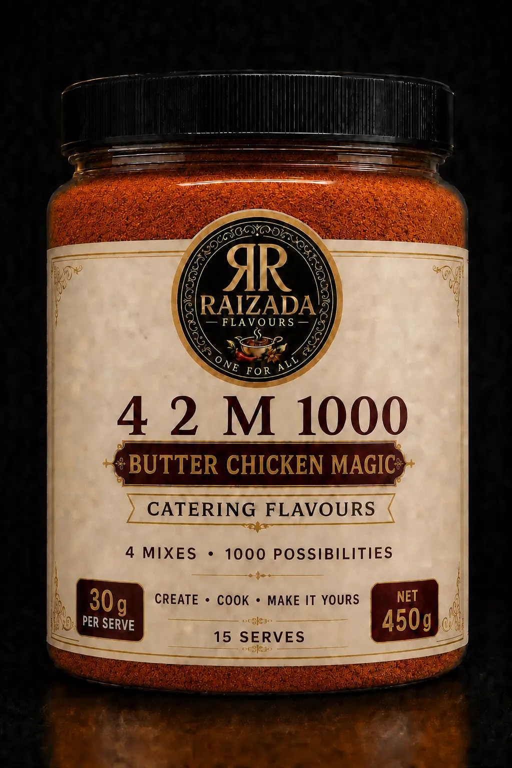 RAIZADA 450g catering jar