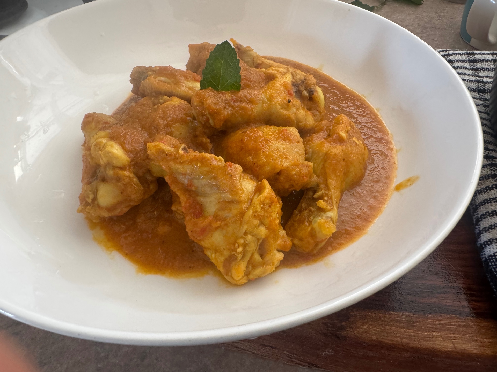 Home-Cooked Chicken Curry